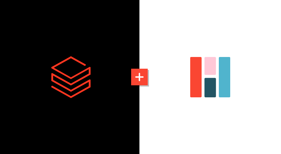 Side by side Databricks and Hashboard logos